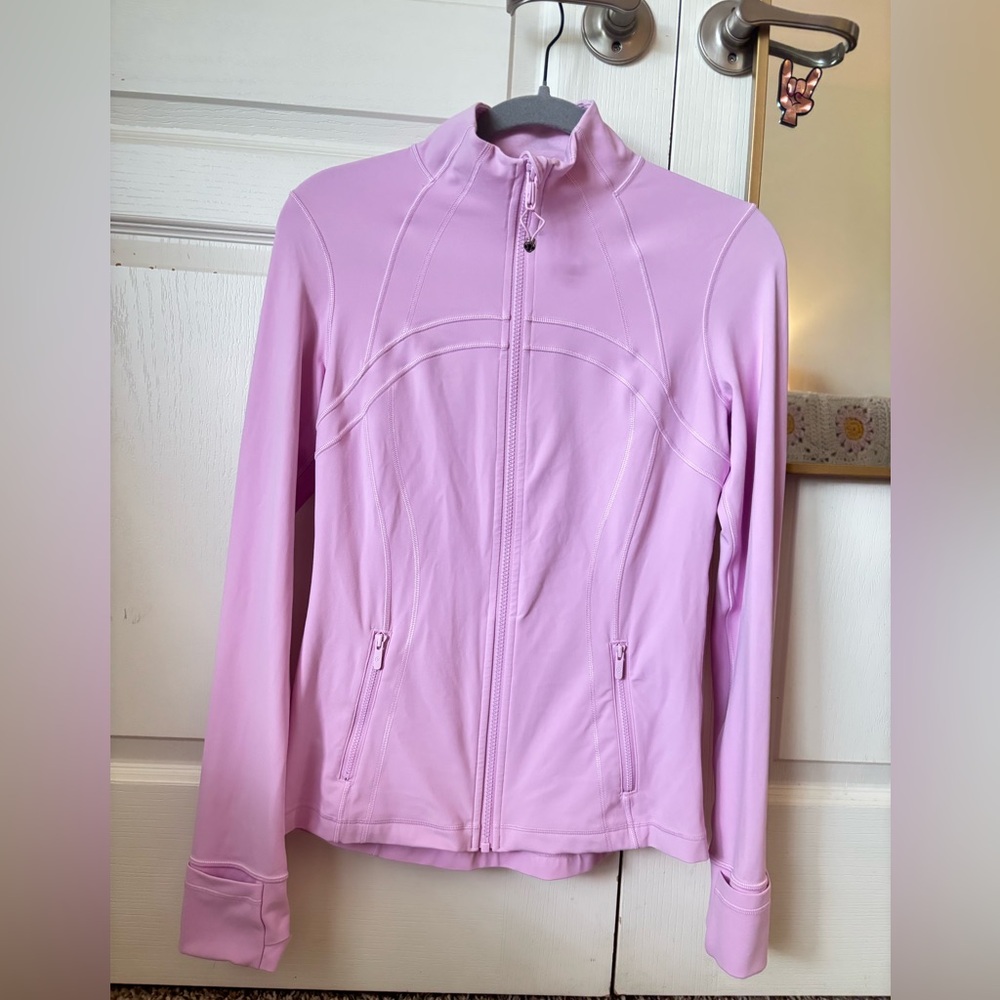Lululemon Define Jacket, Pink, sz 8 EUC
